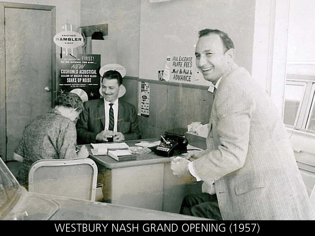 Westbury Nash grand opening, 1957