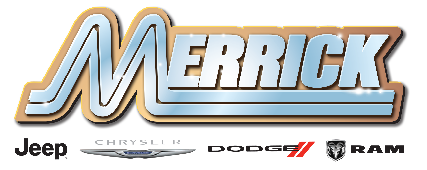 Merrick Jeep Chrysler Dodge Ram logo