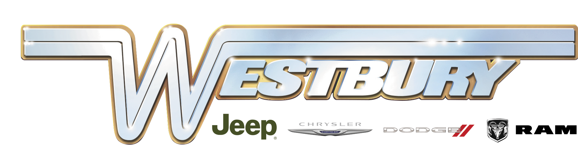 Westbury Jeep Chrysler Dodge Ram logo